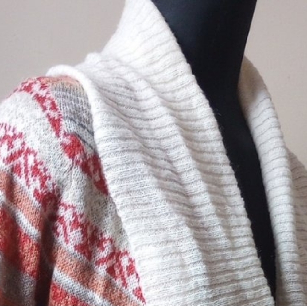 Small Open Front Knit Cardigan - Picture 4 of 8